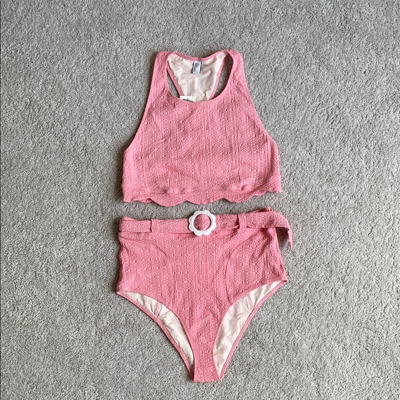 Lisa Marie Fernandez Scallop Bikini Set